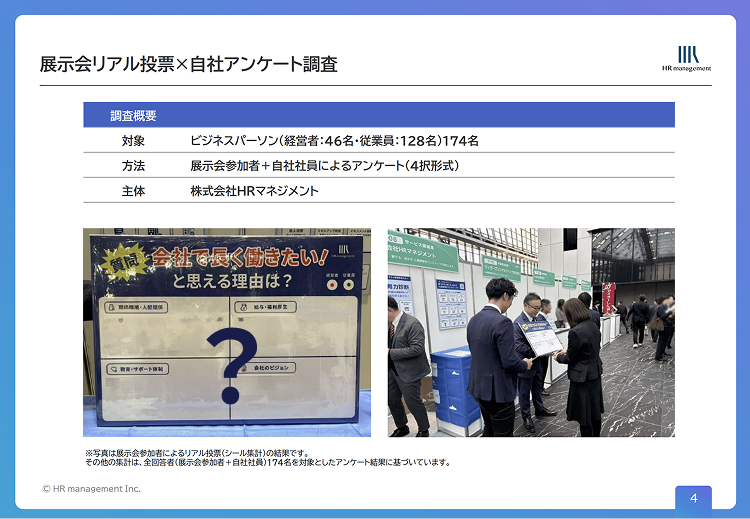 「会社で長く働きたい理由」調査