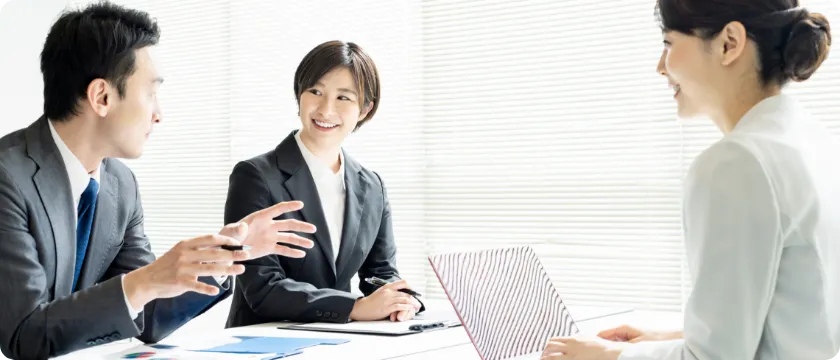 企業人事経験15年以上の経験豊富な担当によるサポート体制