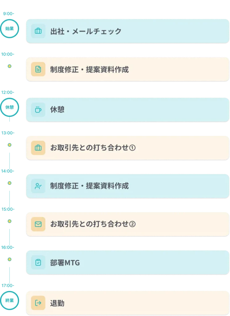 スケジュール